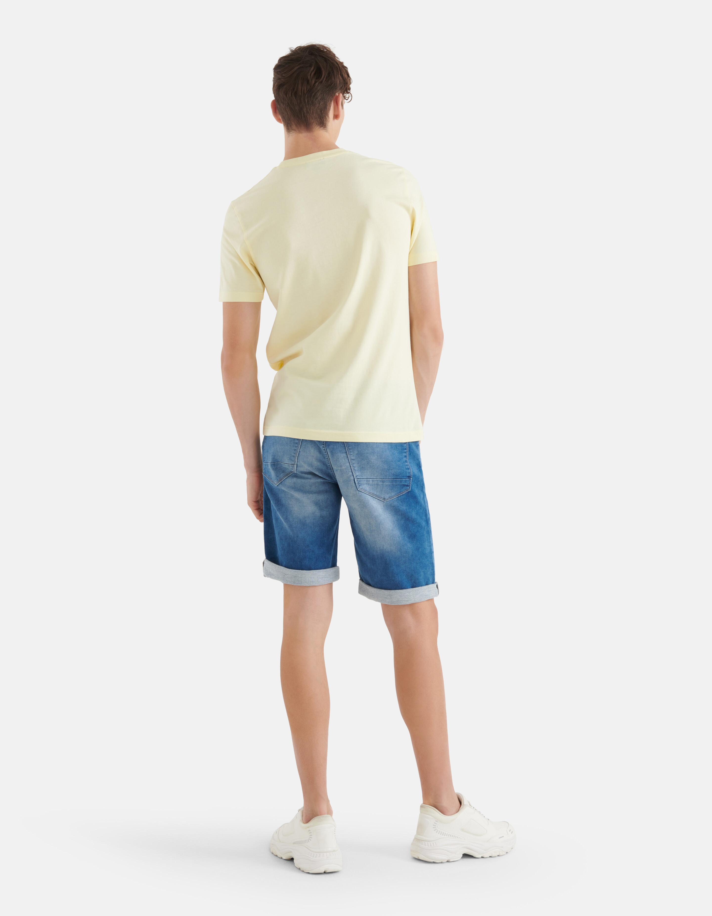 Artwork T-shirt Hellgelb SHOEBY MEN