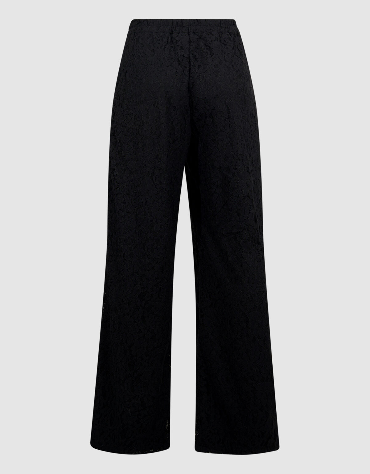Schwarze Spitzenhose mit weitem Bein SHOEBY WOMEN
