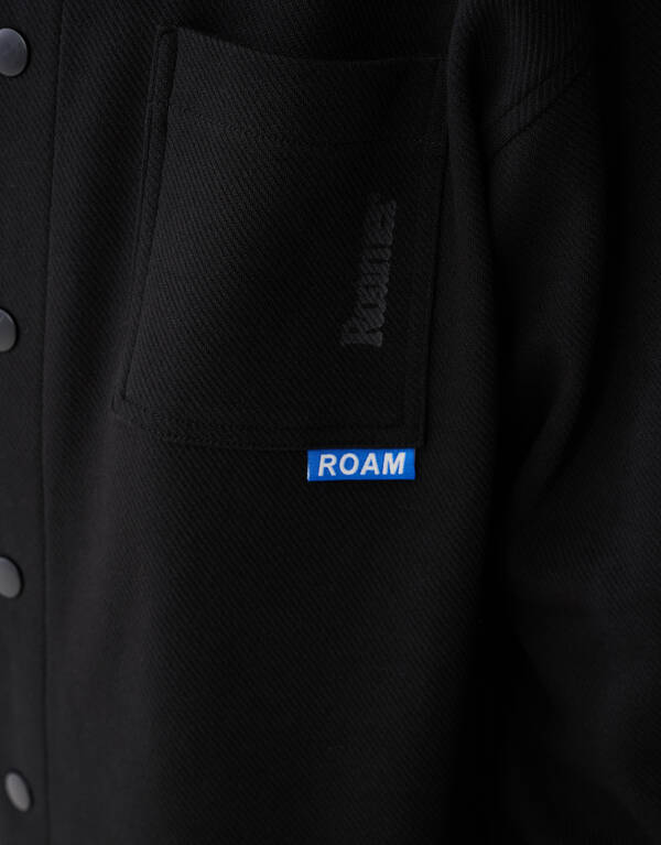 Twill Overshirt Schwarz SHOEBY BOYS