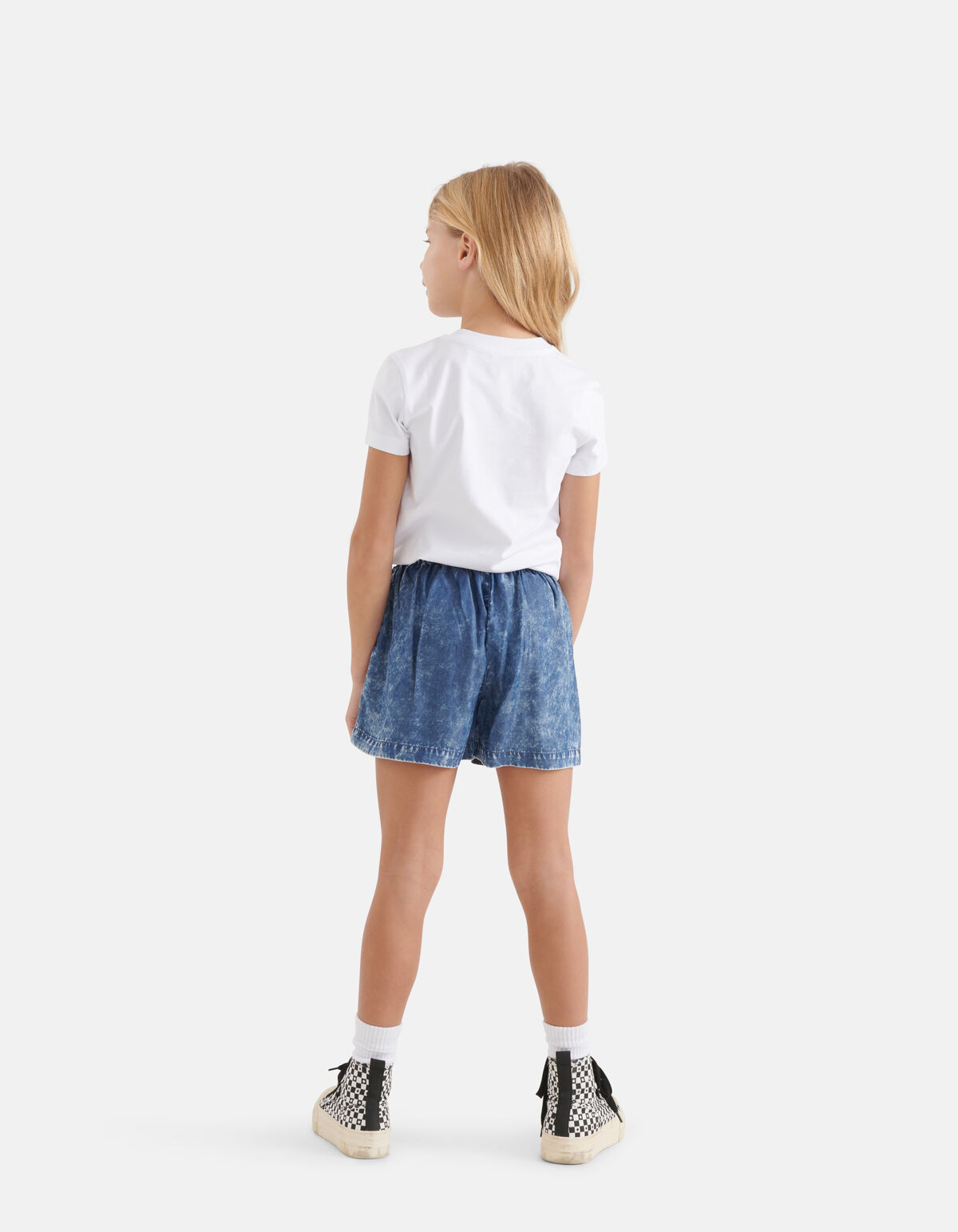 Geflochtene Shorts hellblau SHOEBY GIRLS