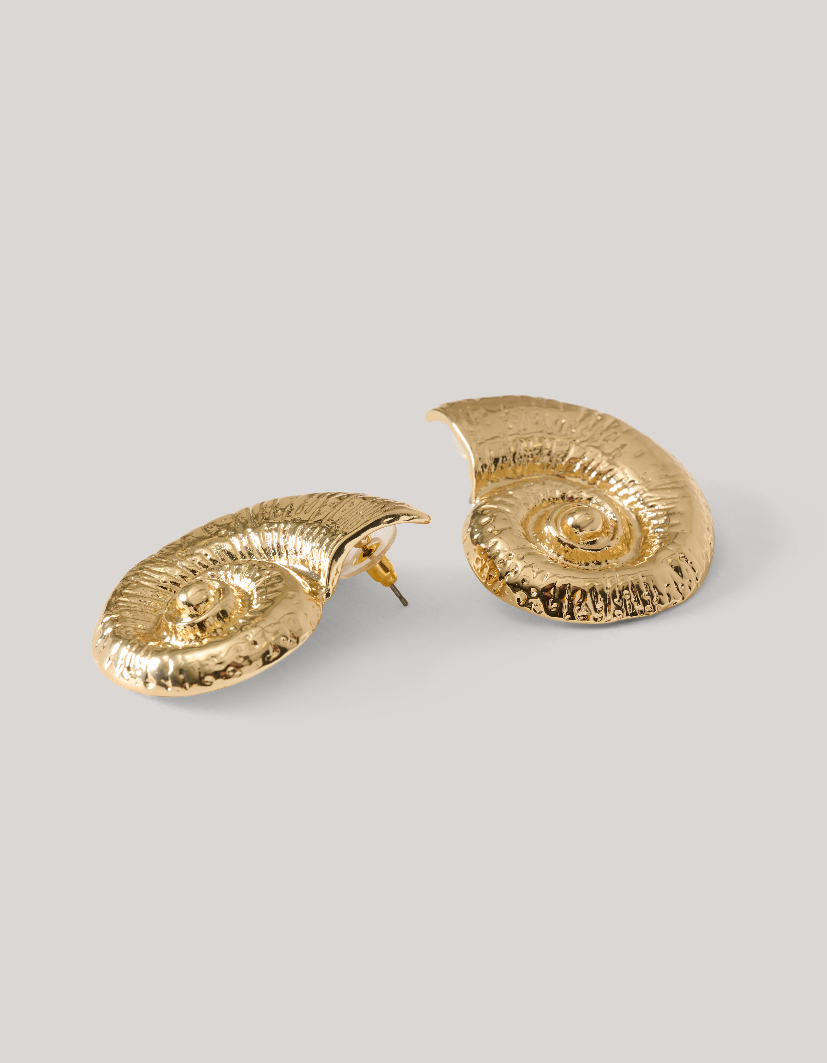 Muschelohrringe Gold SHOEBY ACCESSOIRES