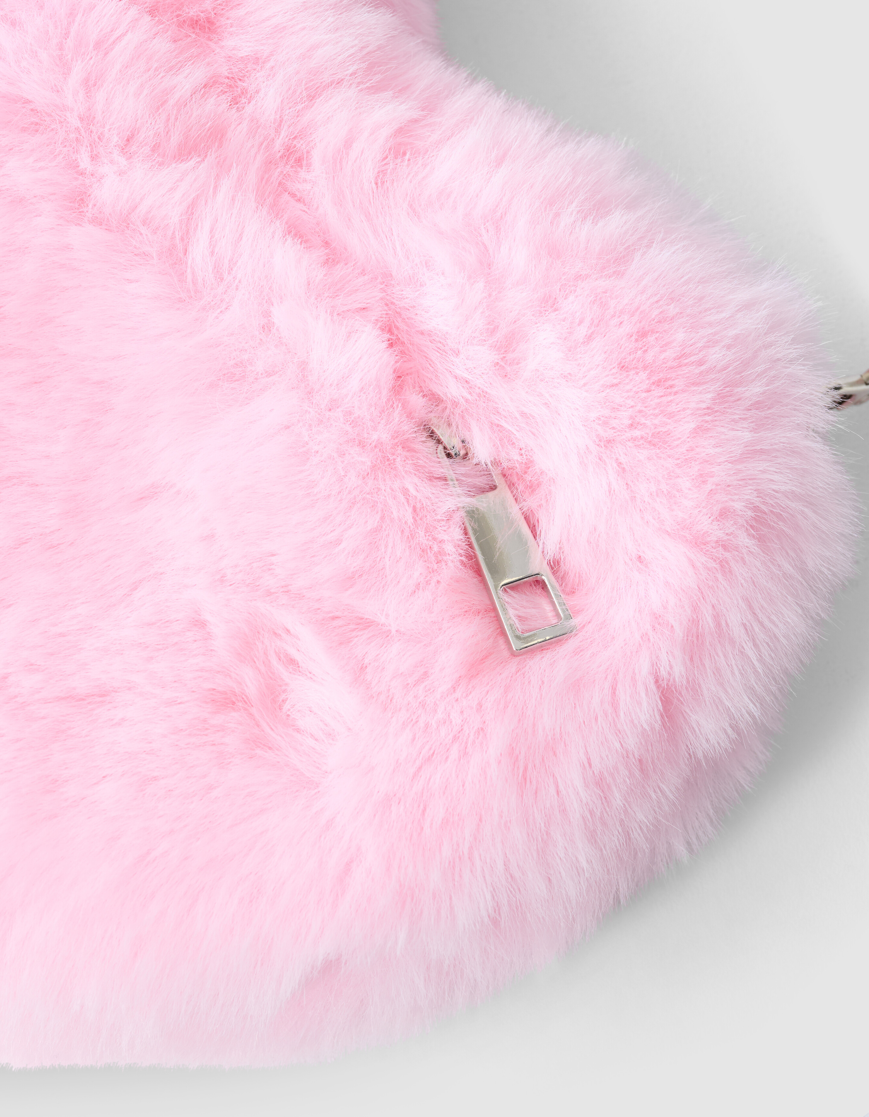 Fluffy Fur Heart Tasche Hellrosa SHOEBY ACCESSOIRES