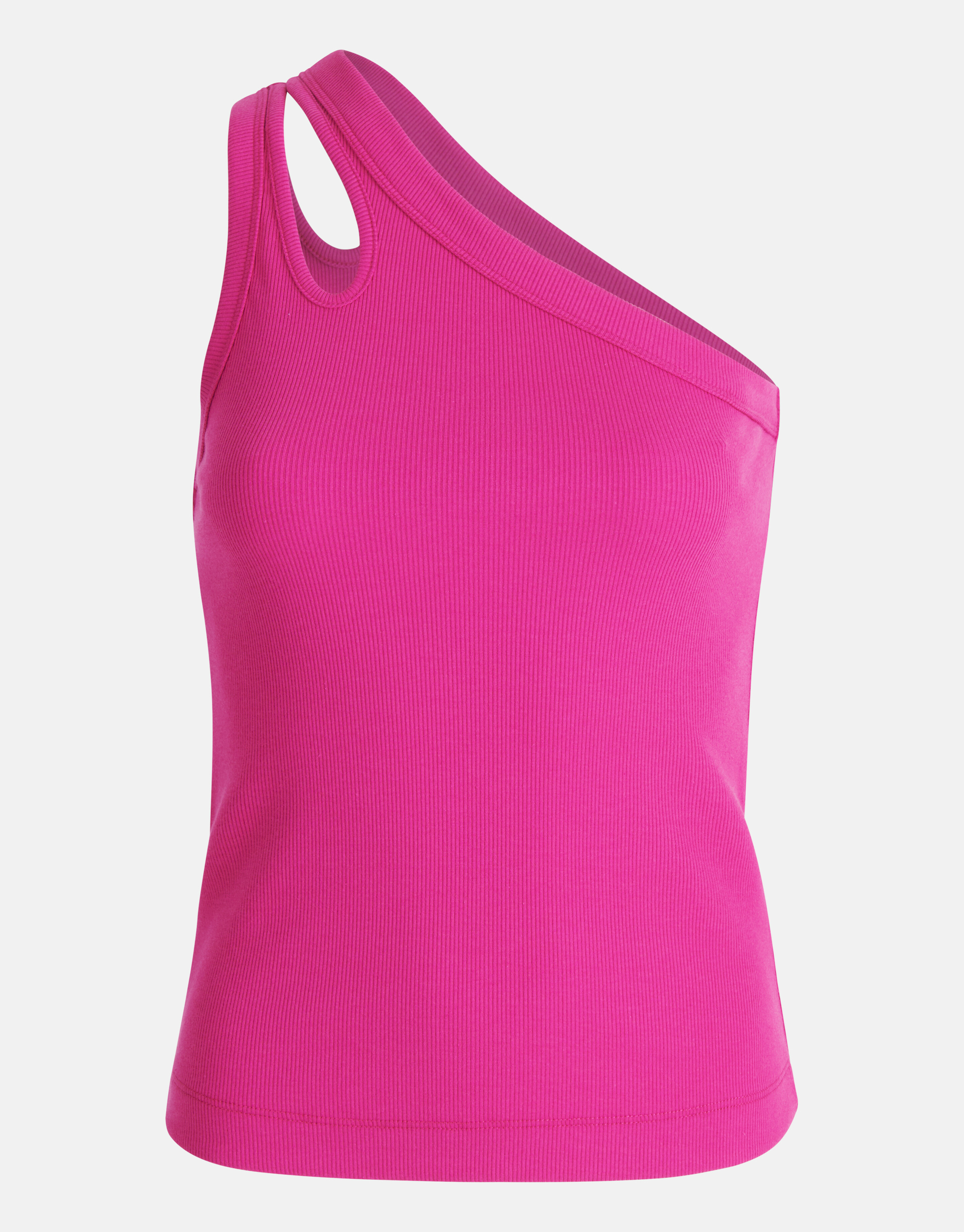 Asymmetrisches ausgeschnittenes Top Rosa SHOEBY WOMEN