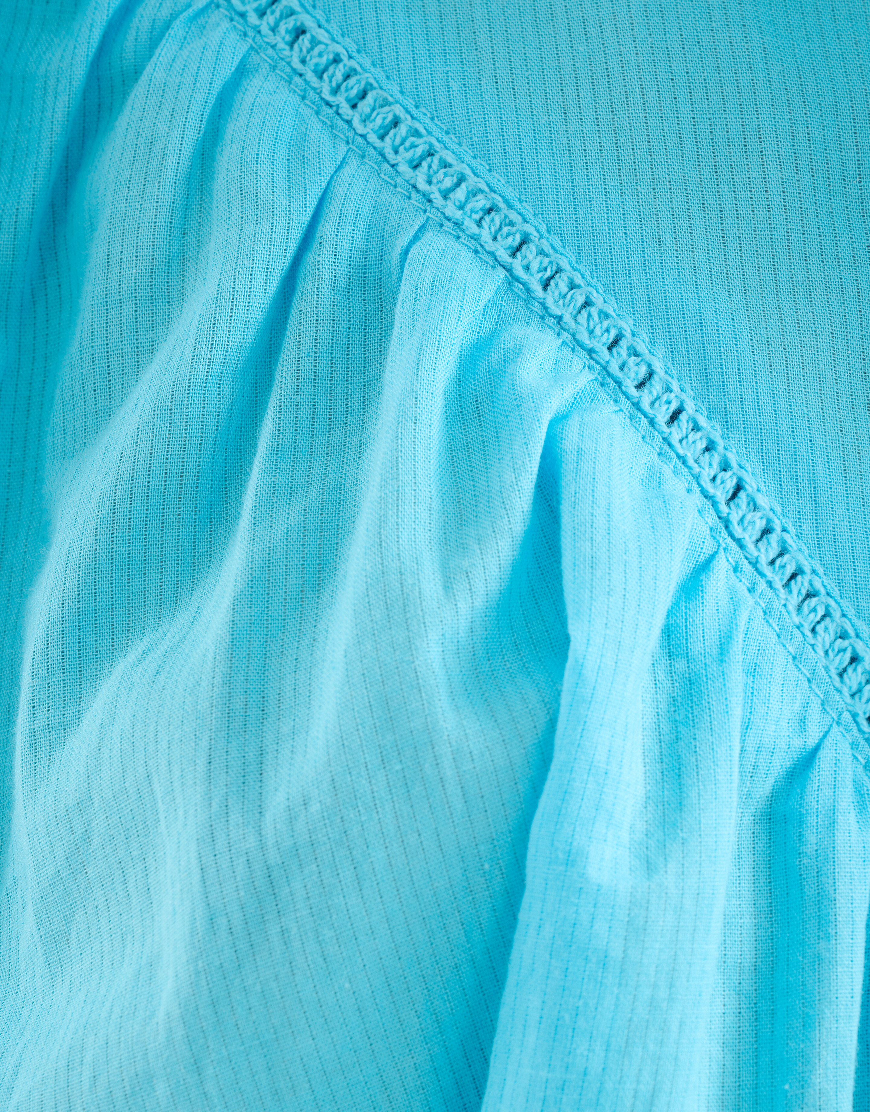 Voile Bluse Hellblau SHOEBY WOMEN