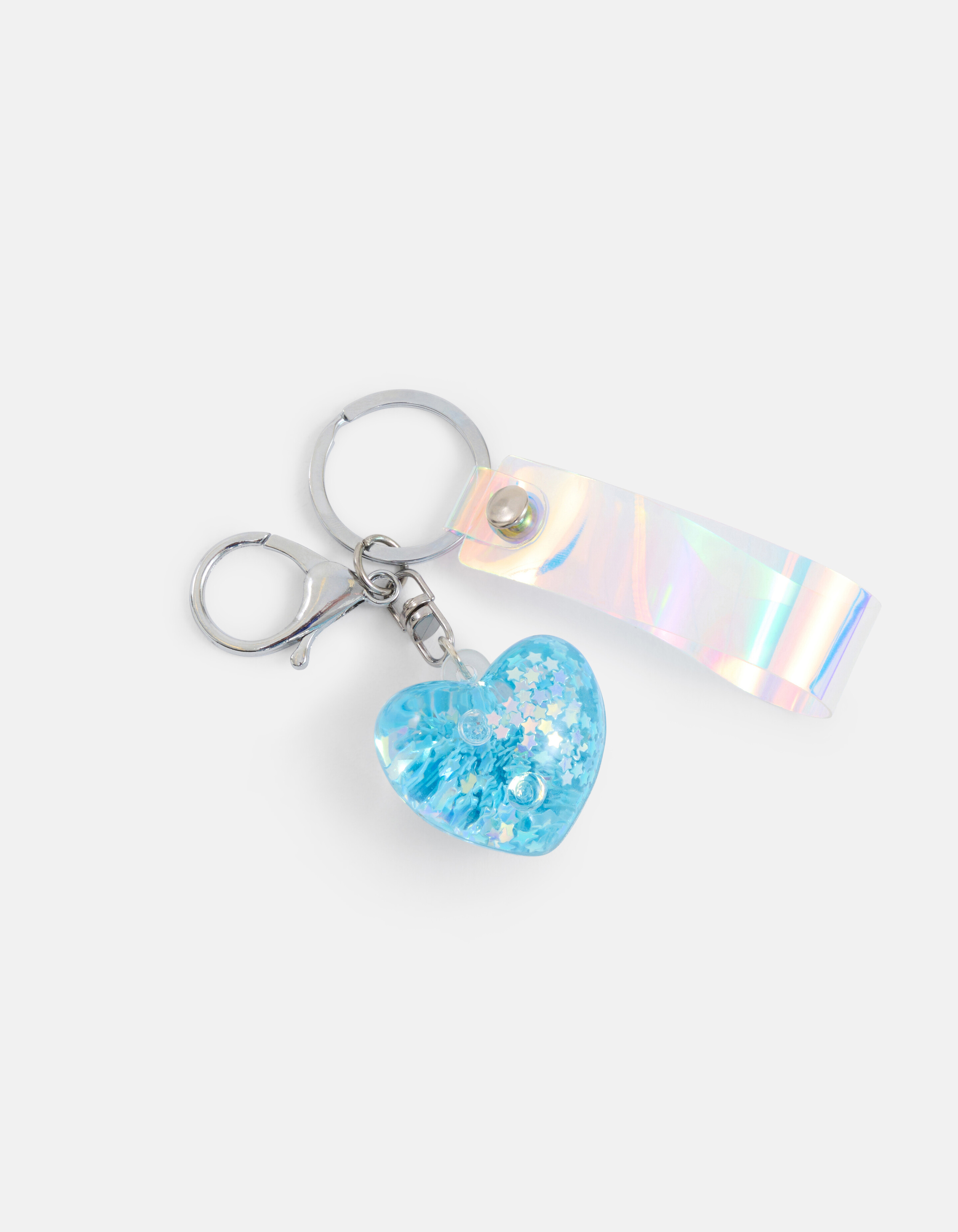 Hart Sleutelhanger Blauw SHOEBY ACCESSOIRES