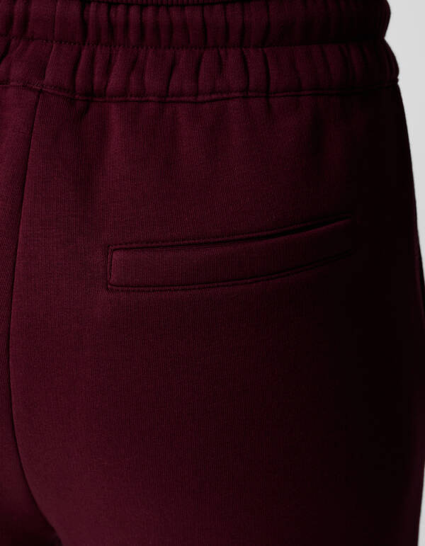 Wide Leg Jogger Pants Dunkelrot SHOEBY WOMEN