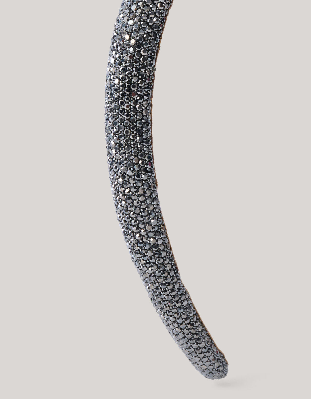 Strass Haarband Dunkelgrau SHOEBY ACCESSOIRES
