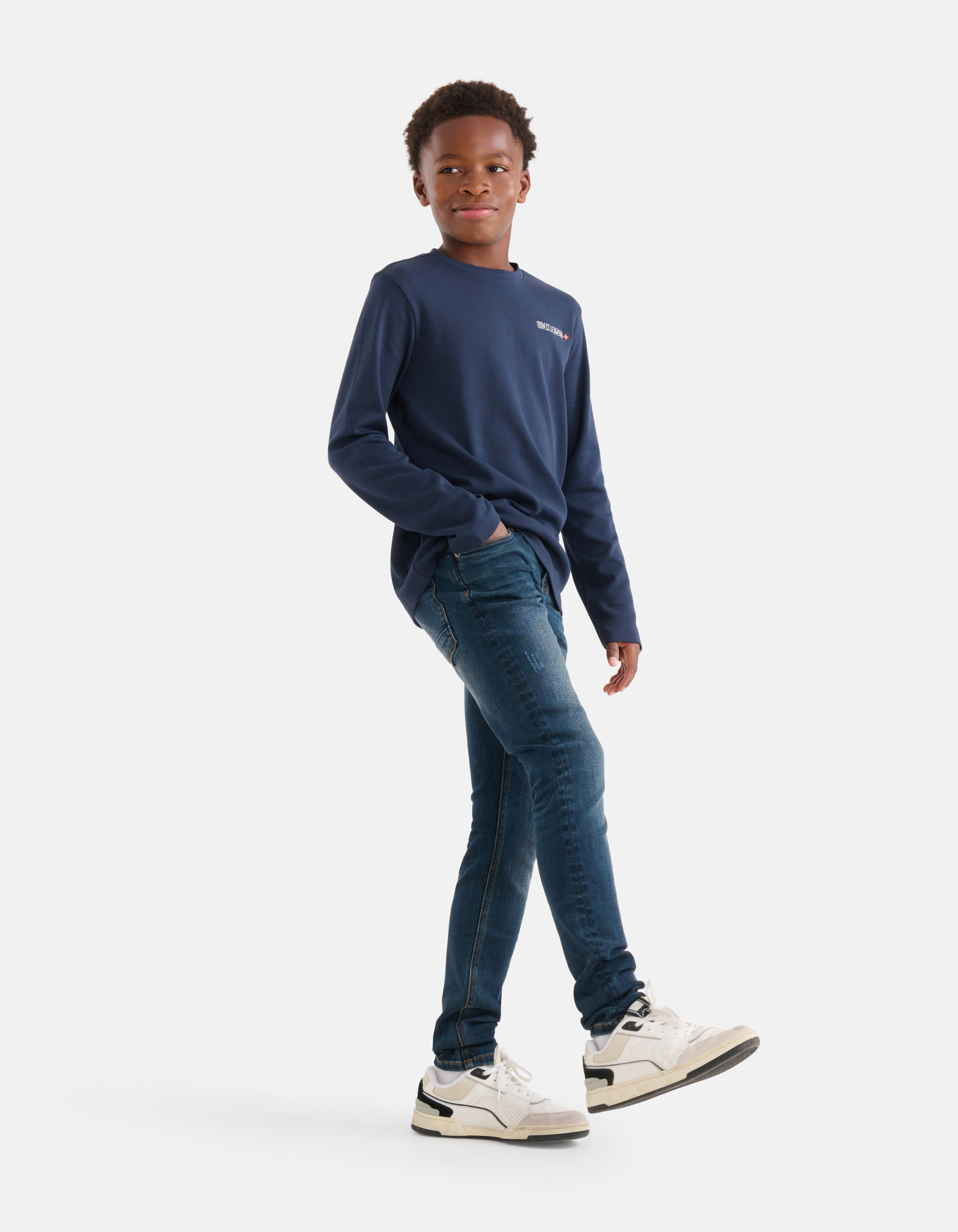 Artwork Longsleeve Dunkelblau SHOEBY BOYS