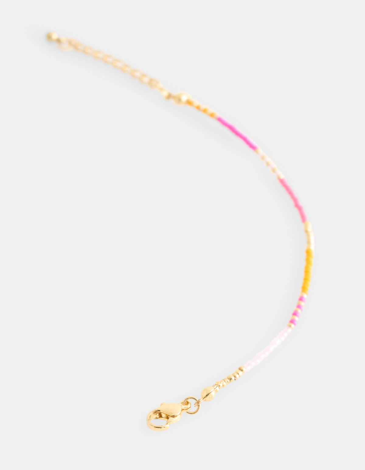 Perlenarmband Rosa/Orange SHOEBY ACCESSOIRES