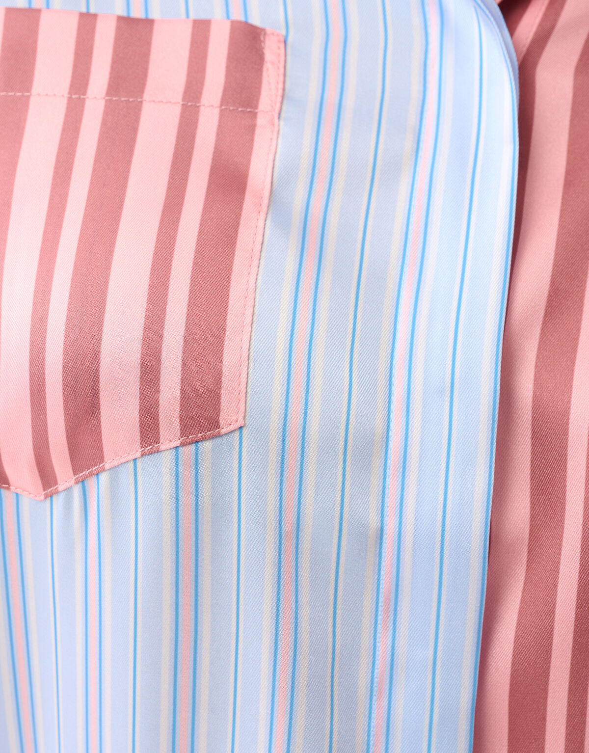 Bedruckte Nadelstreifenbluse SHOEBY WOMEN