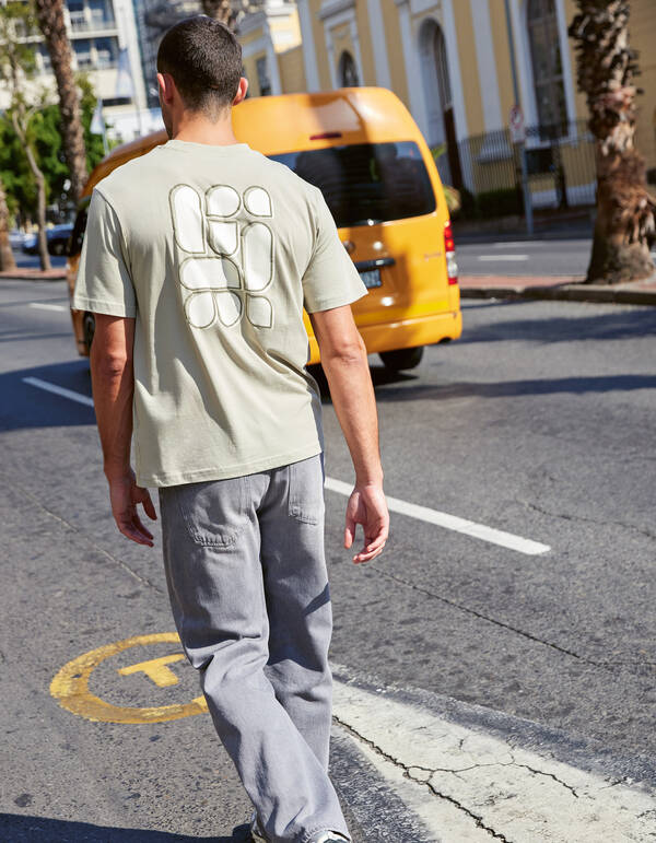 Bio-Kunst T-Shirt Hellgr&uuml;n SHOEBY MEN