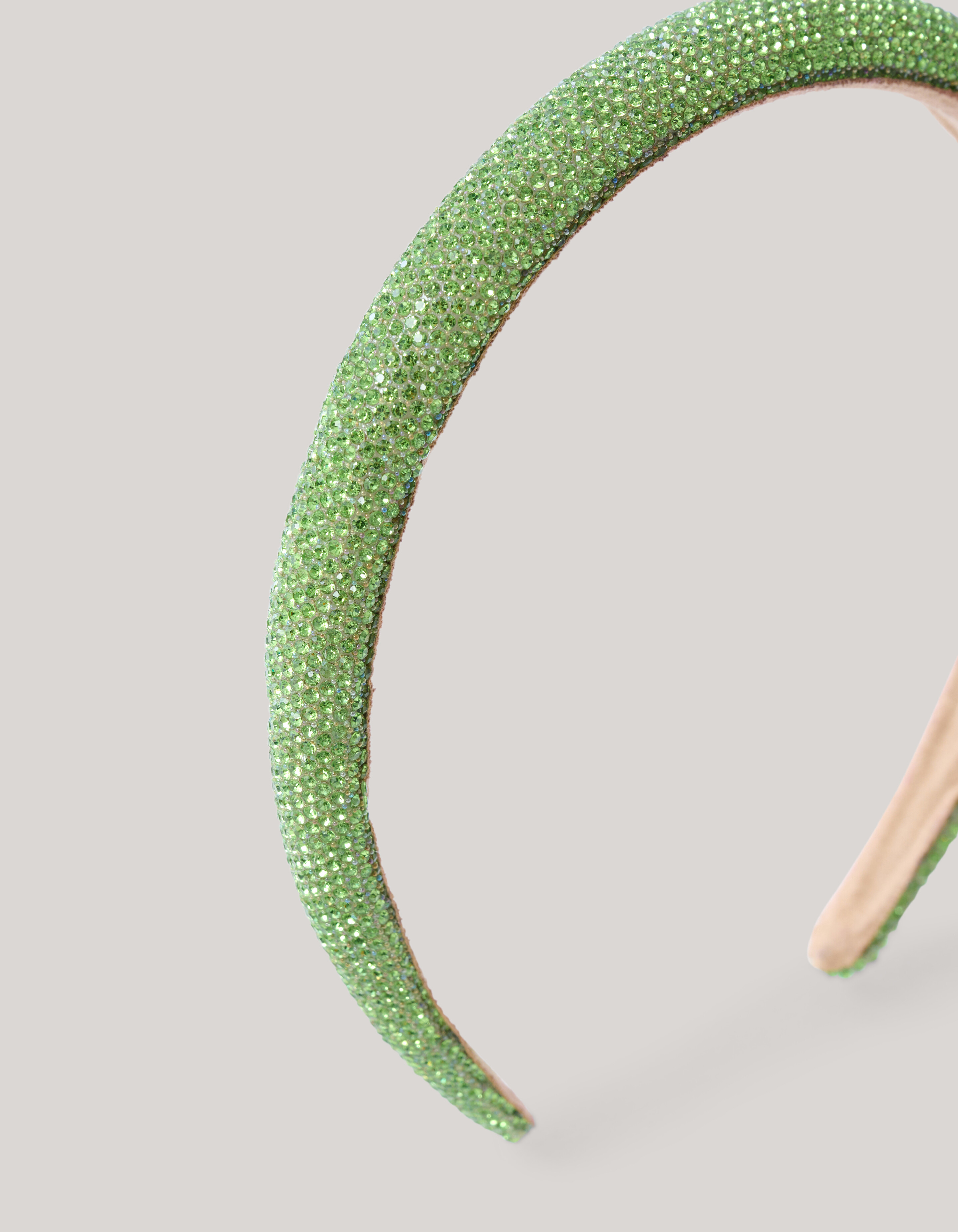 Strass-Haarband Grün SHOEBY ACCESSOIRES