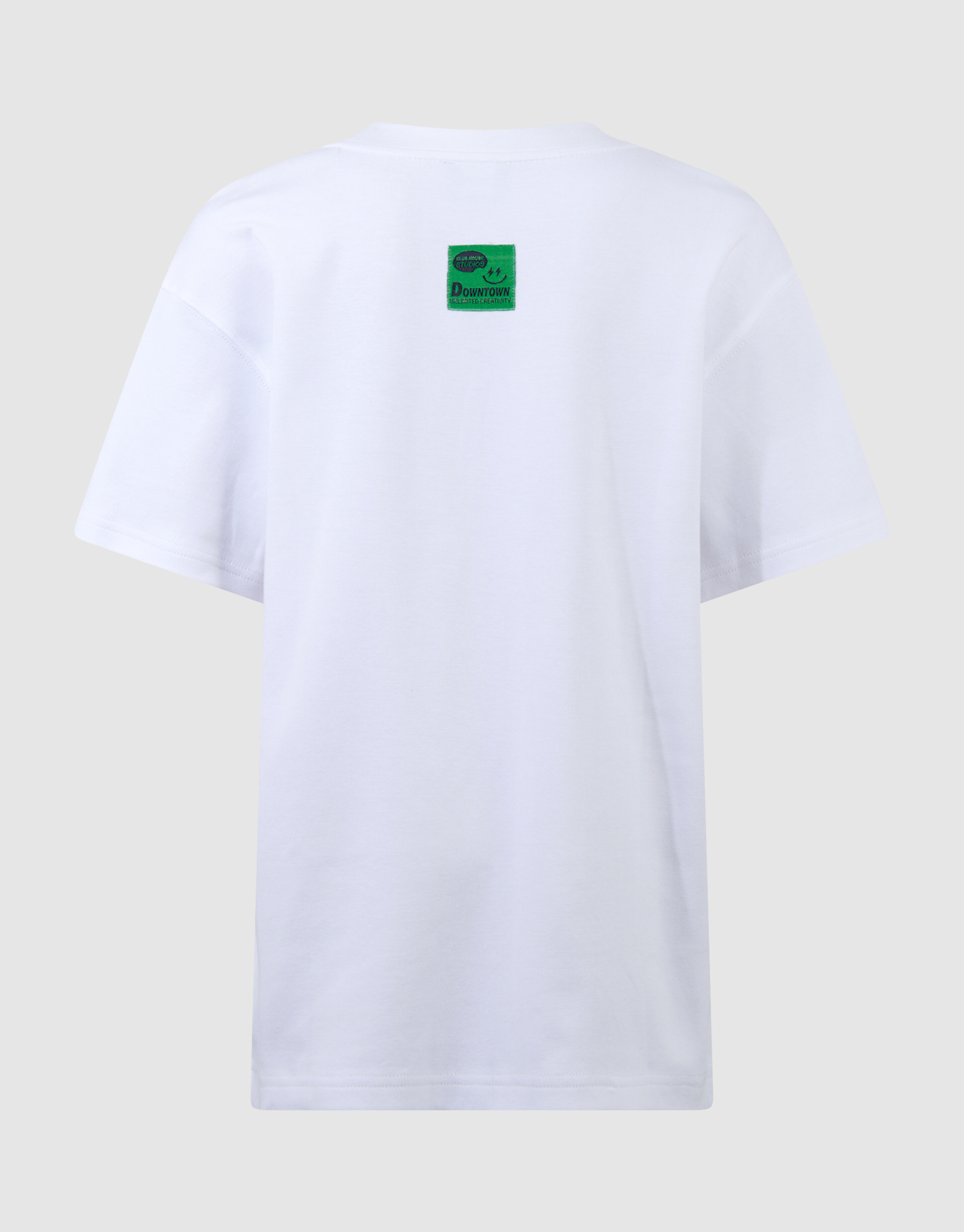 Downtown Artwork T-Shirt Wit SHOEBY BOYS