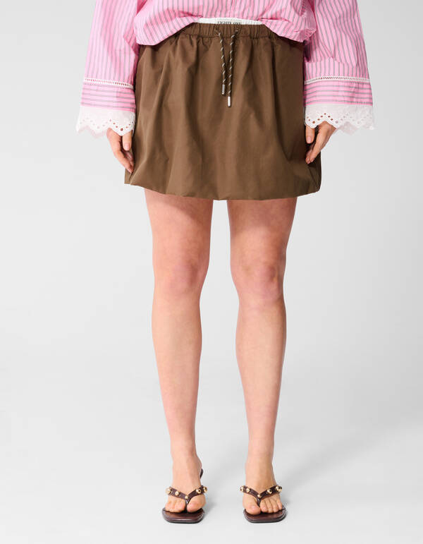 Cargo Ballon Mini Rok Braun SHOEBY WOMEN