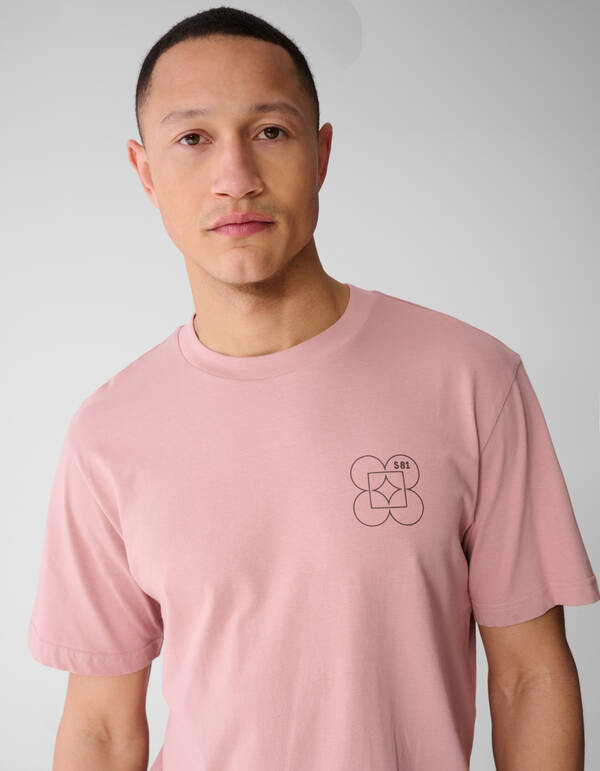 Spark Artwork T-Shirt Rosa SHOEBY MEN
