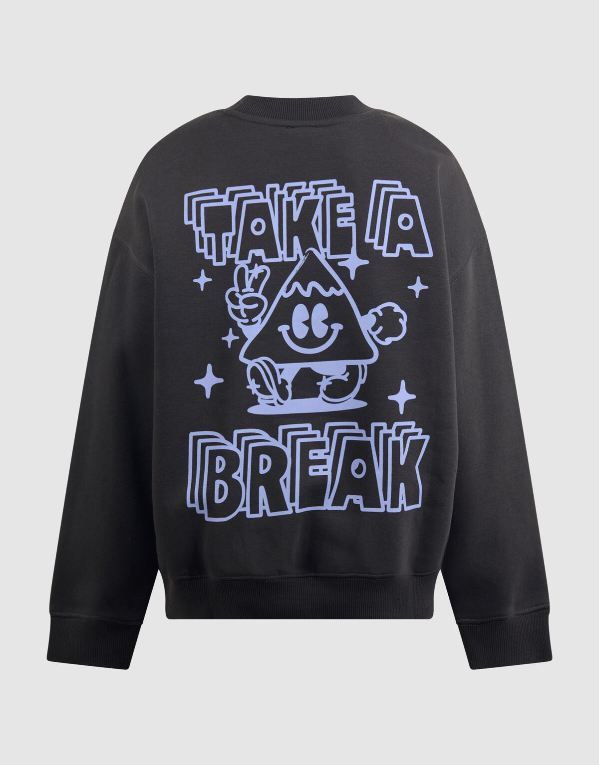 Break Artwork Pullover Dunkelgrau SHOEBY BOYS
