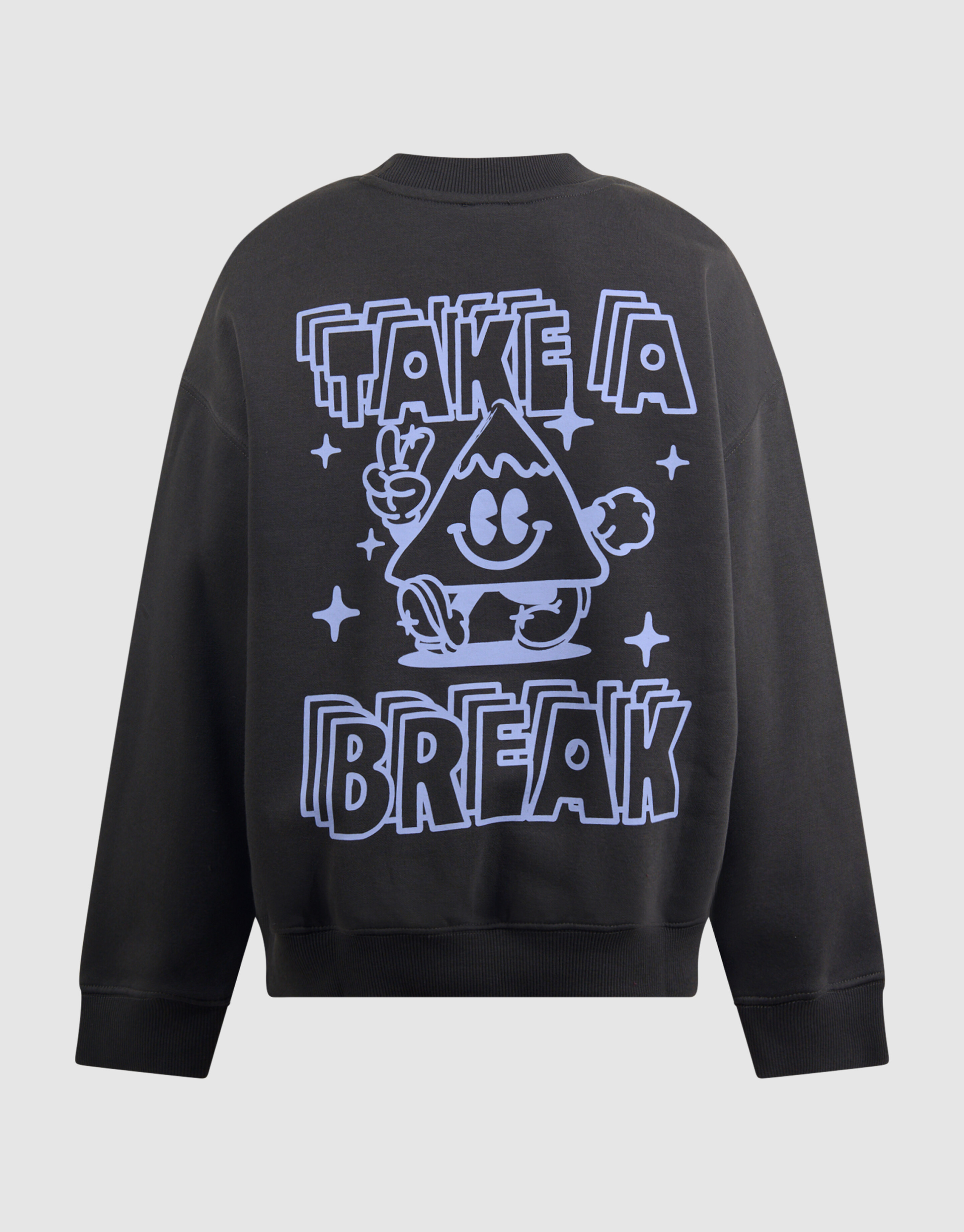 Break Artwork Pullover Dunkelgrau SHOEBY BOYS
