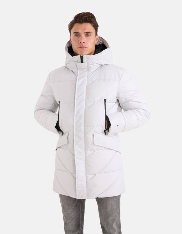 Steppjacke Hellgrau SHOEBY MEN
