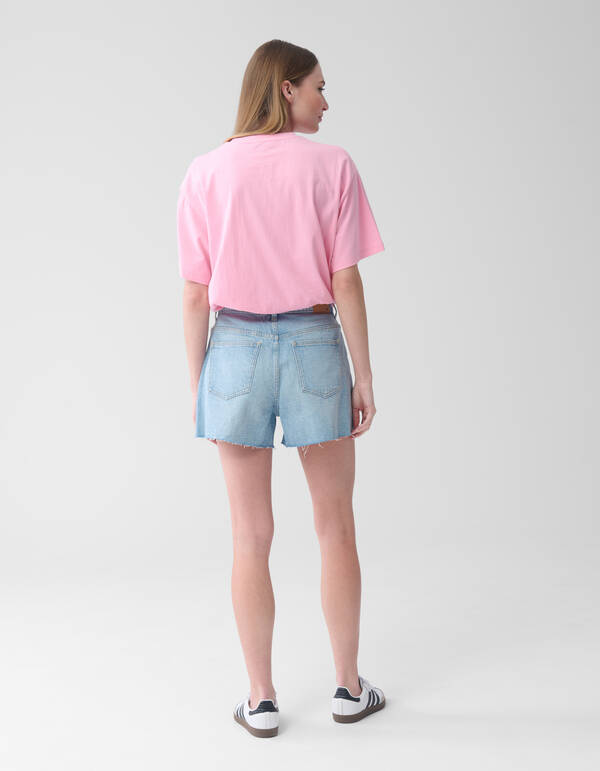 Strass Denim Short gebleicht SHOEBY WOMEN