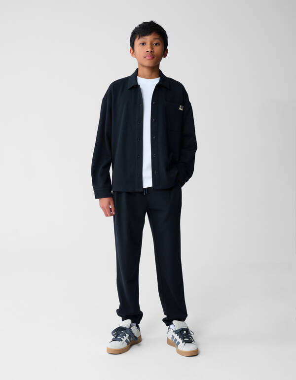 Struktur Hose Dunkelgrau SHOEBY BOYS