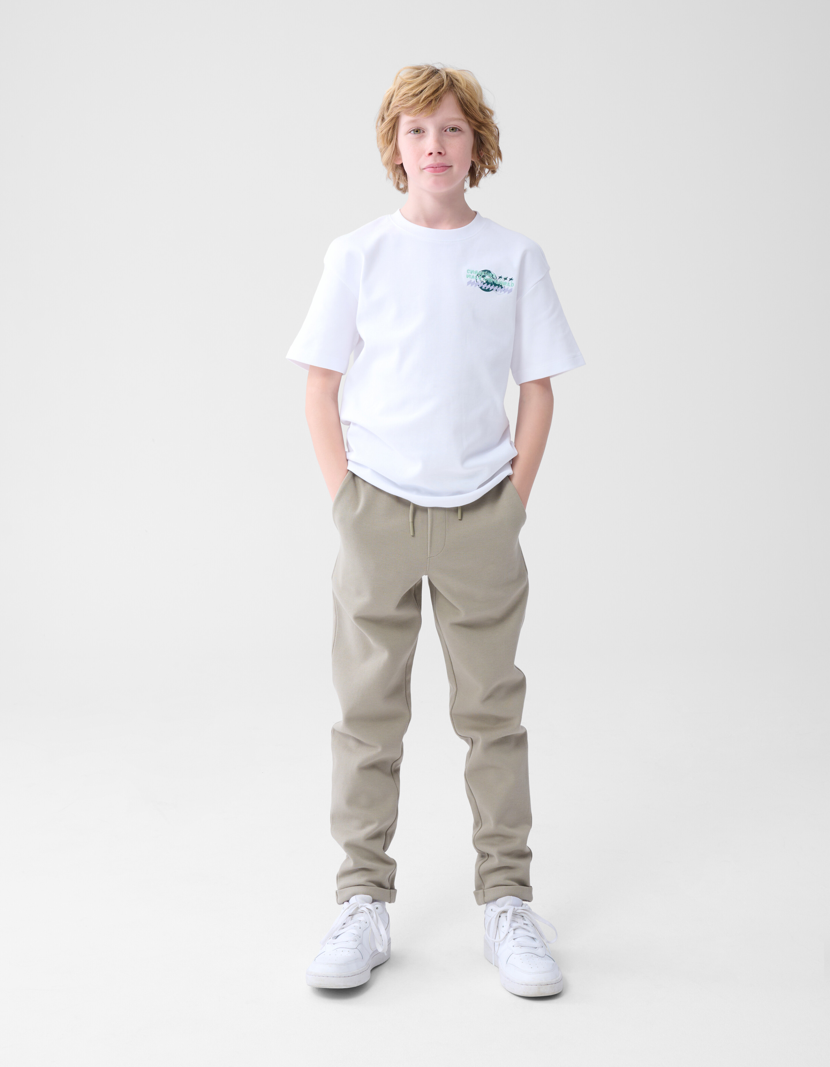 Piqué-Hose Sand SHOEBY BOYS