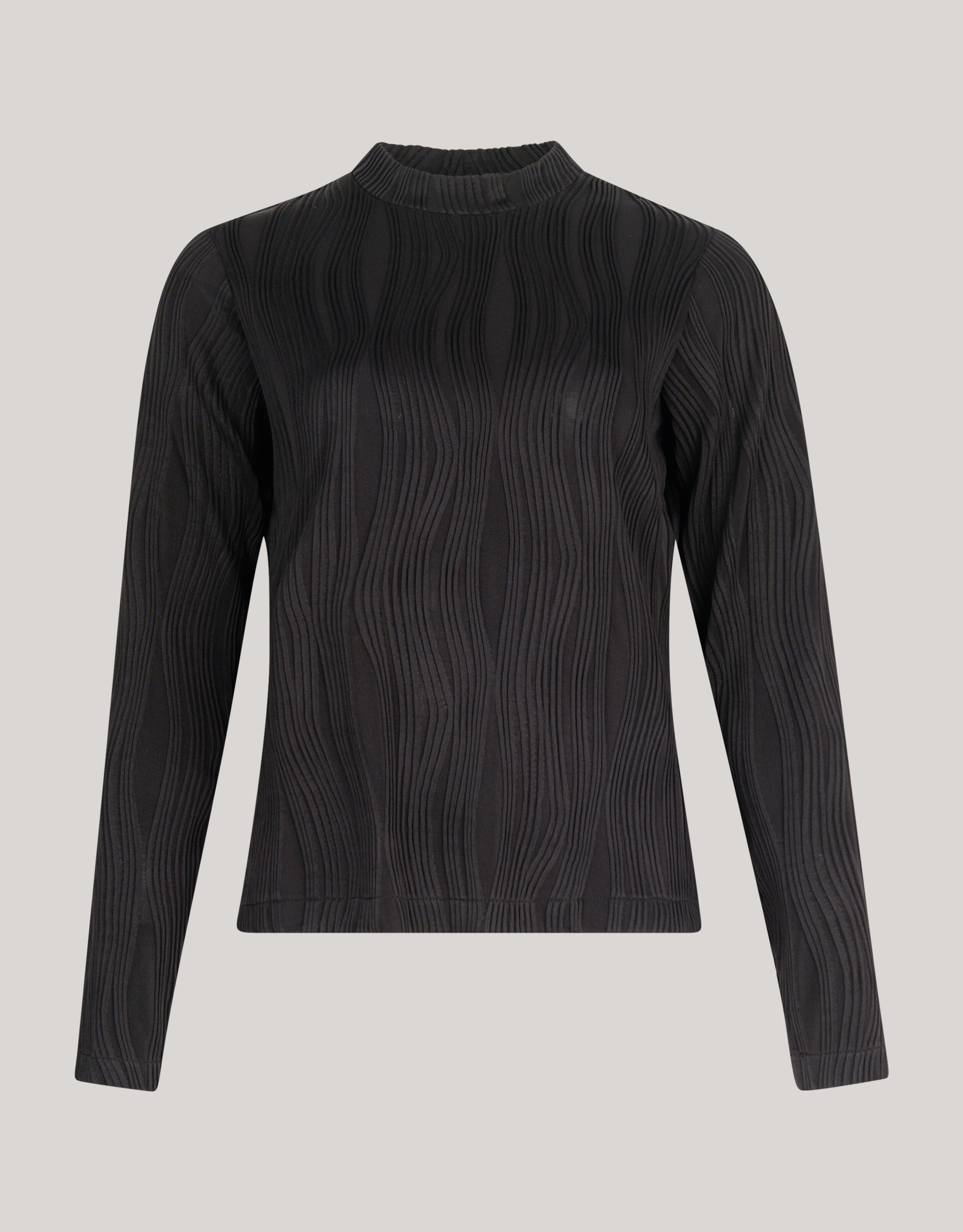 Swirl Crinkle Top Schwarz SHOEBY WOMEN
