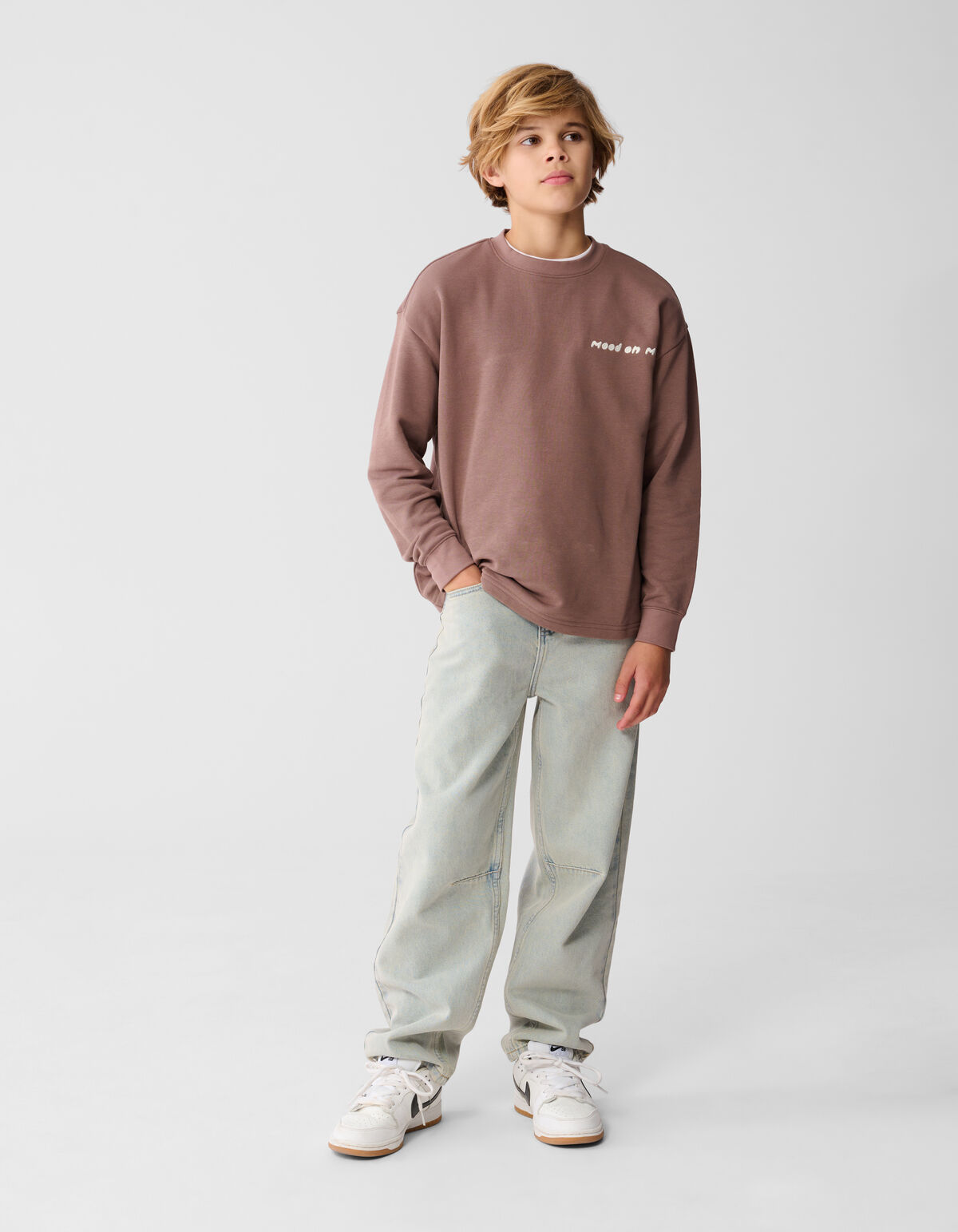 Mood Artwork Sweater Braun SHOEBY BOYS