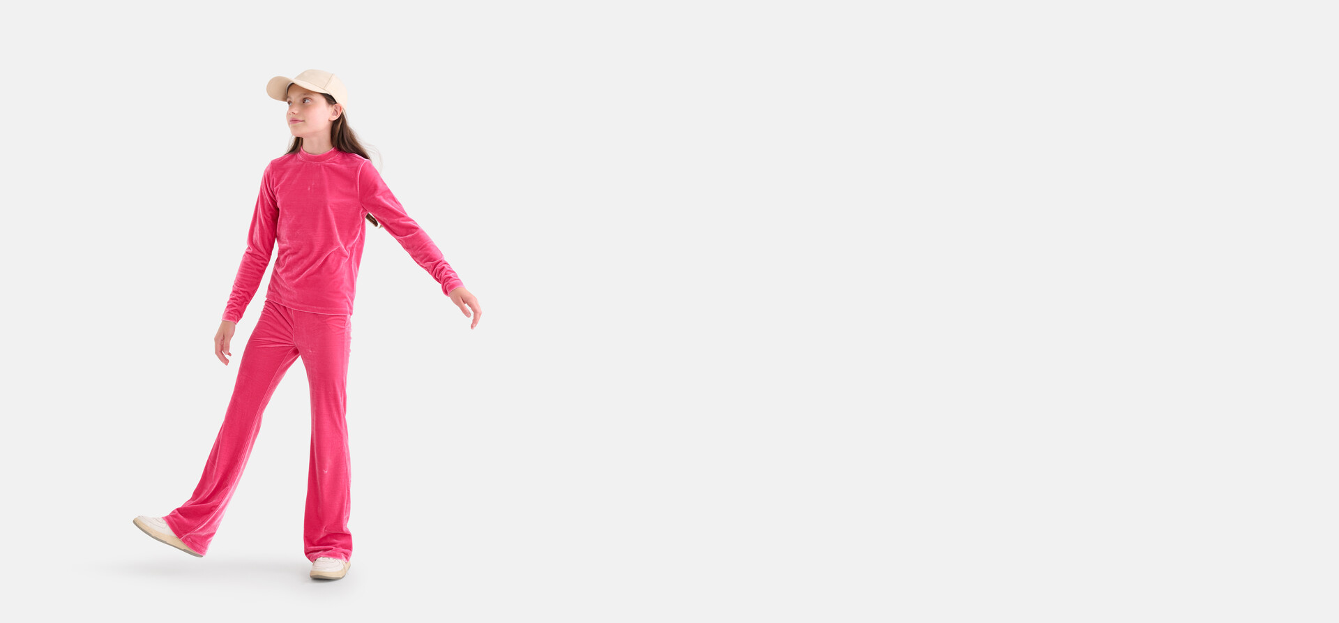 Samt-Top Rosa SHOEBY GIRLS