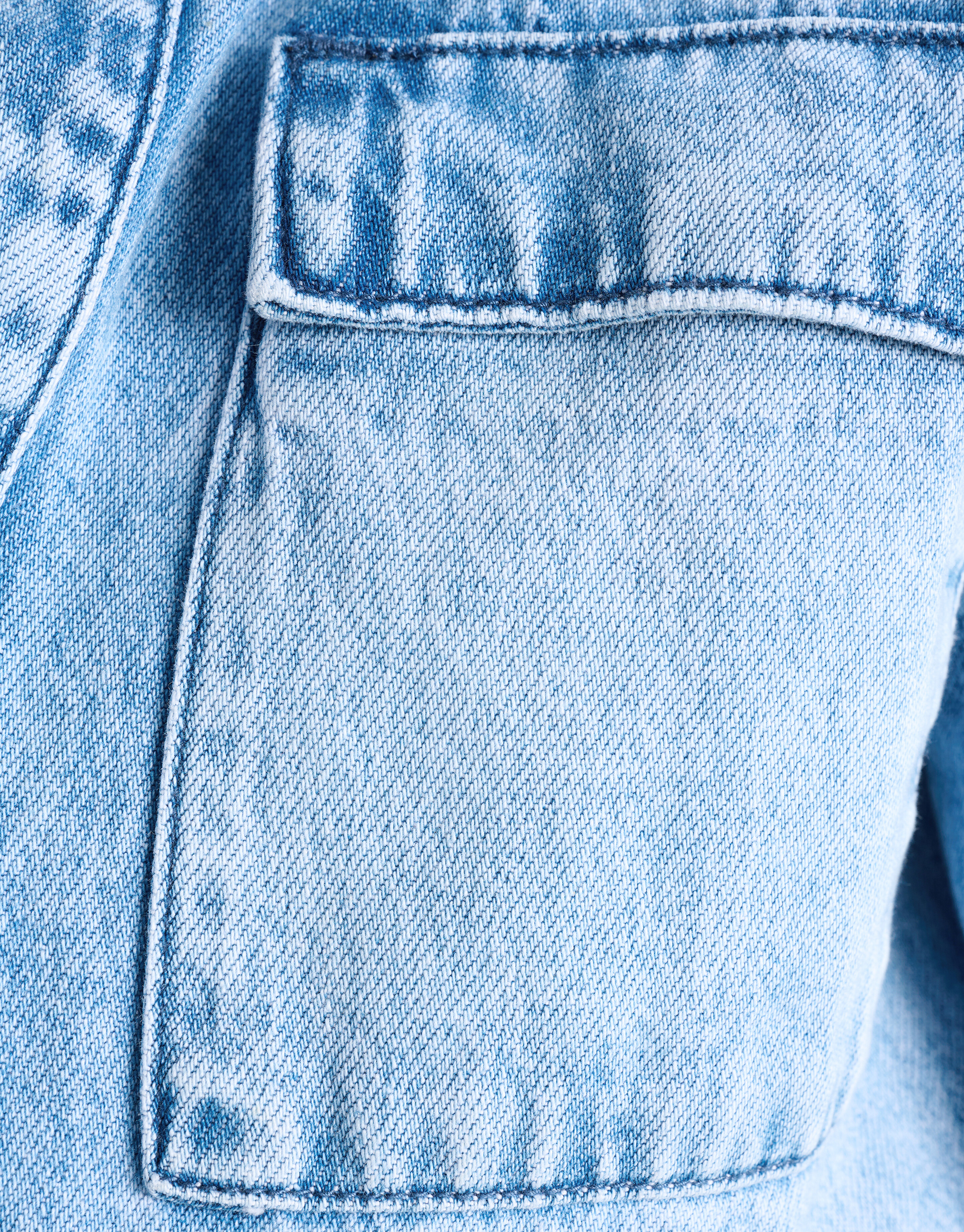 Denim-Hemd Blau SHOEBY MEN