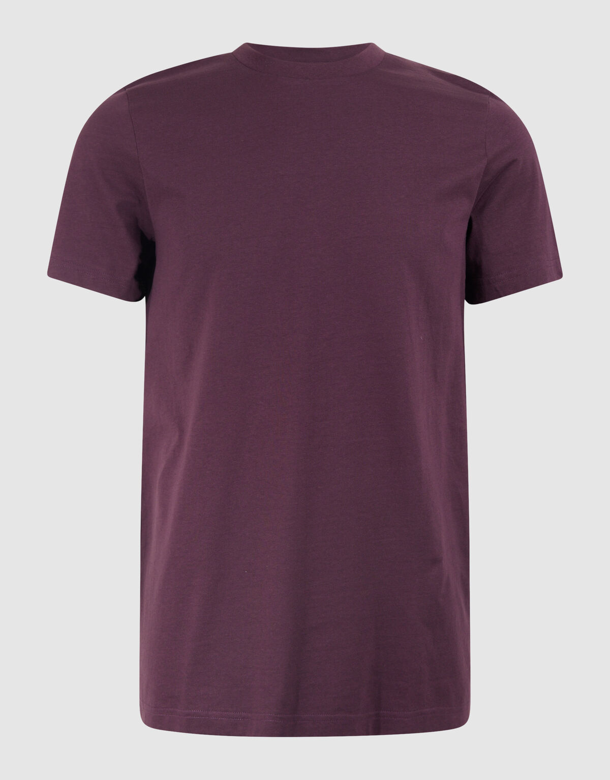 Blumen-T-Shirt Dunkelrot SHOEBY MEN