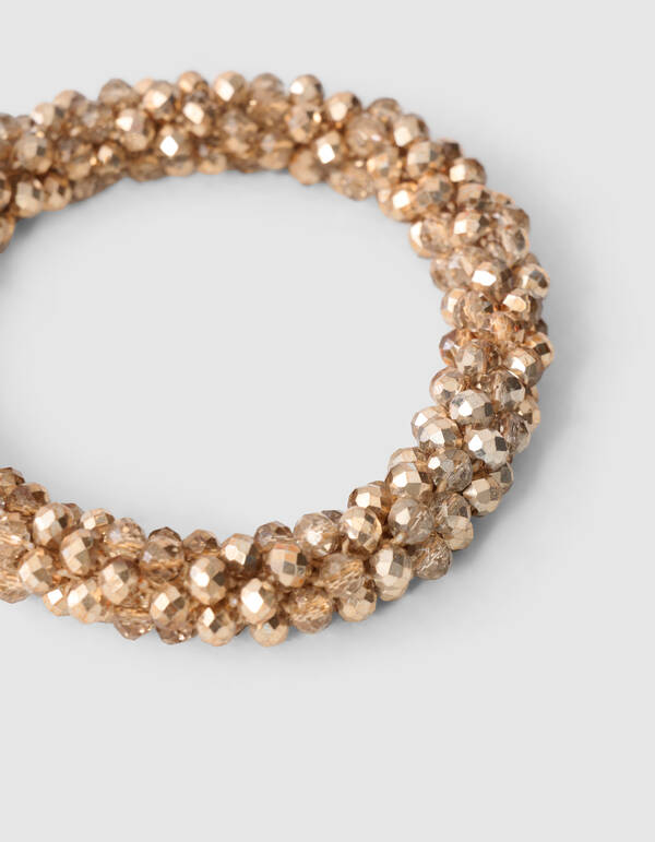 Beaded Haarband Braun SHOEBY ACCESSOIRES