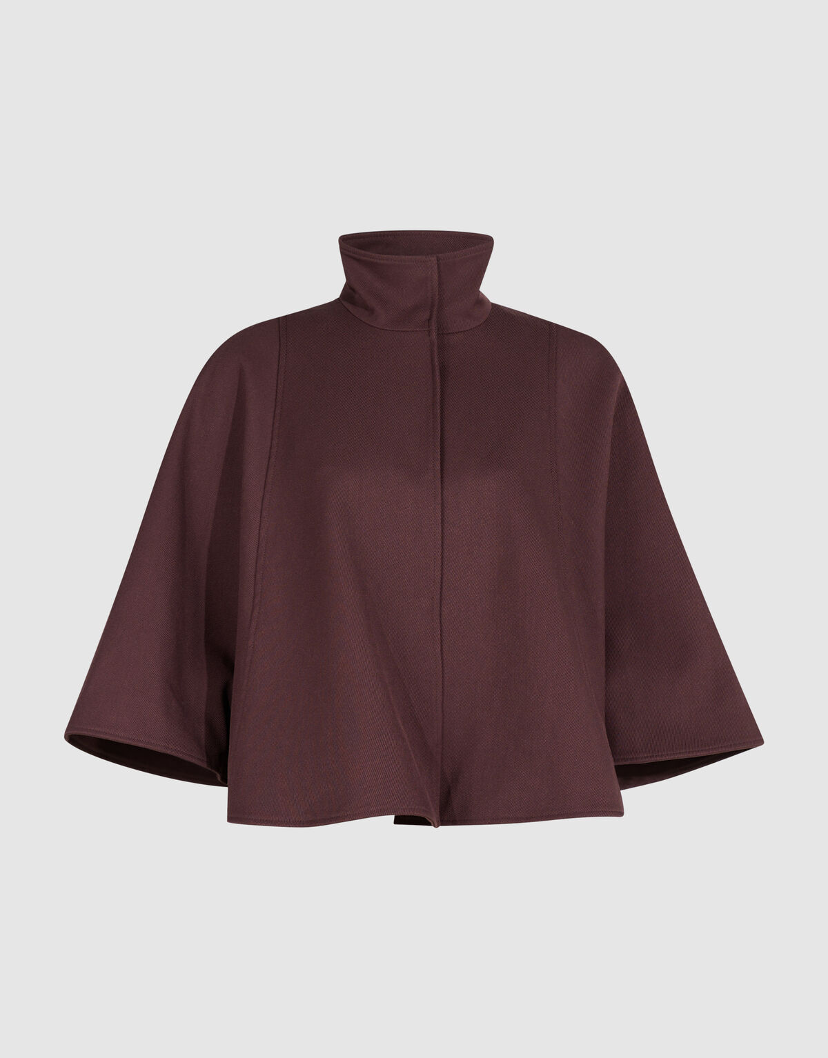 Gewebte Cape Dunkelrot By Mieke SHOEBY WOMEN