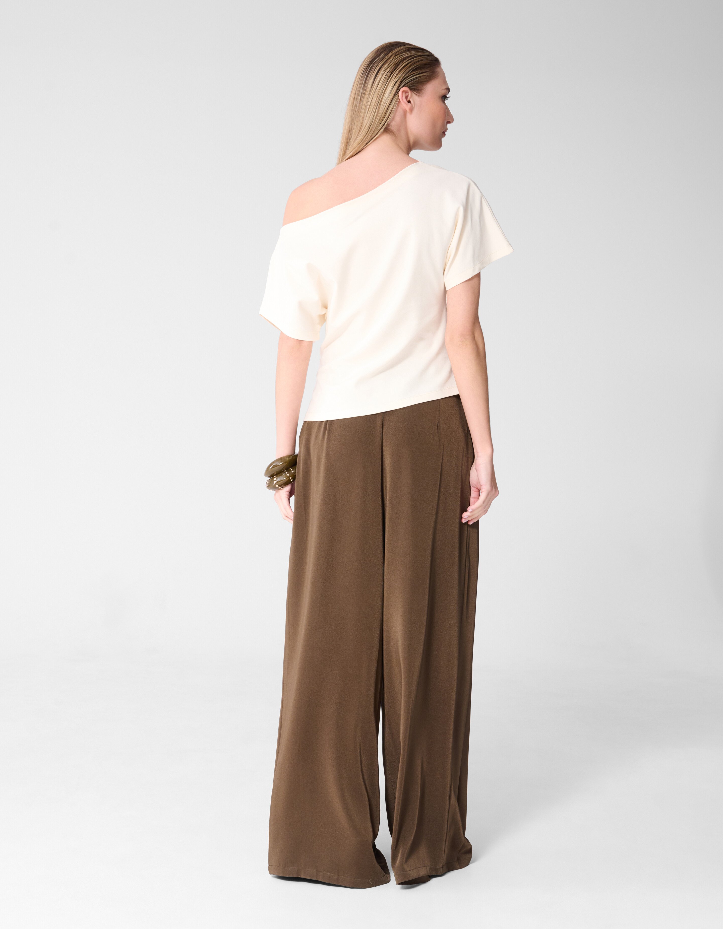 Faltenoberteil mit einer Schulter in Gebrochen Wei SHOEBY WOMEN