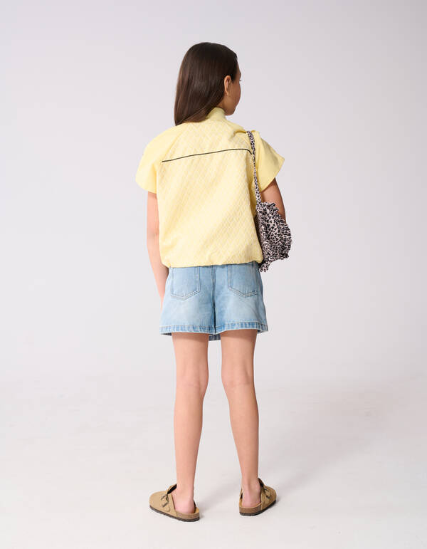 R&uuml;sche Herz Jack Hellgelb SHOEBY GIRLS