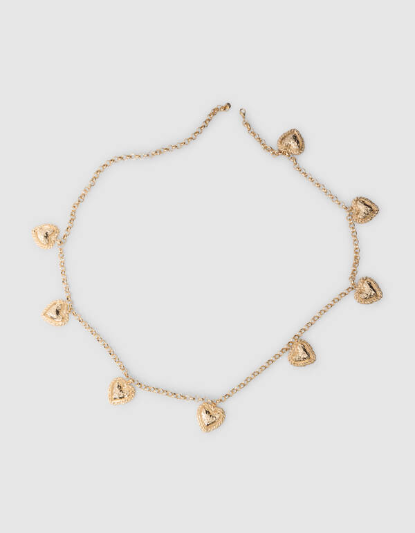 Vintage Herz Kettenriem Gold SHOEBY ACCESSOIRES
