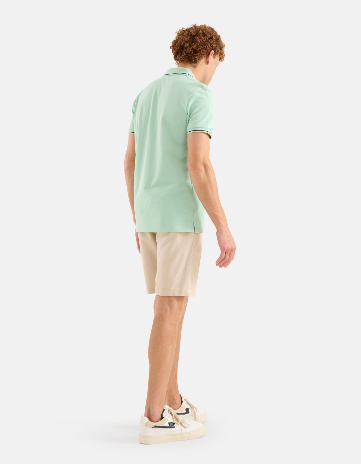 Basic Polo Hellgrün SHOEBY MEN