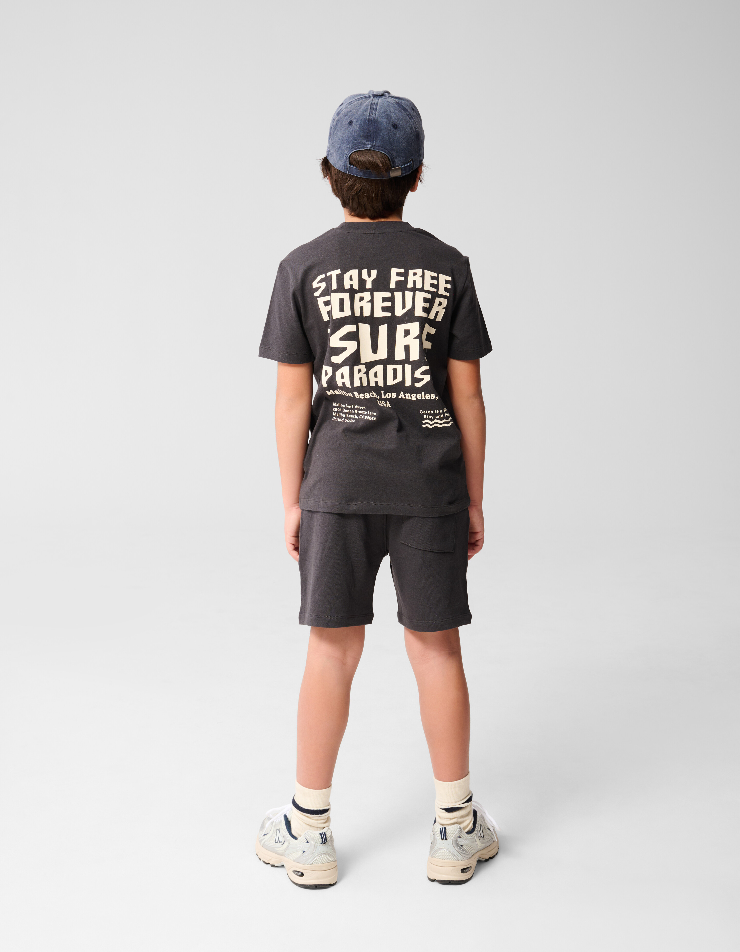 Beach Short Dunkelgrau SHOEBY BOYS