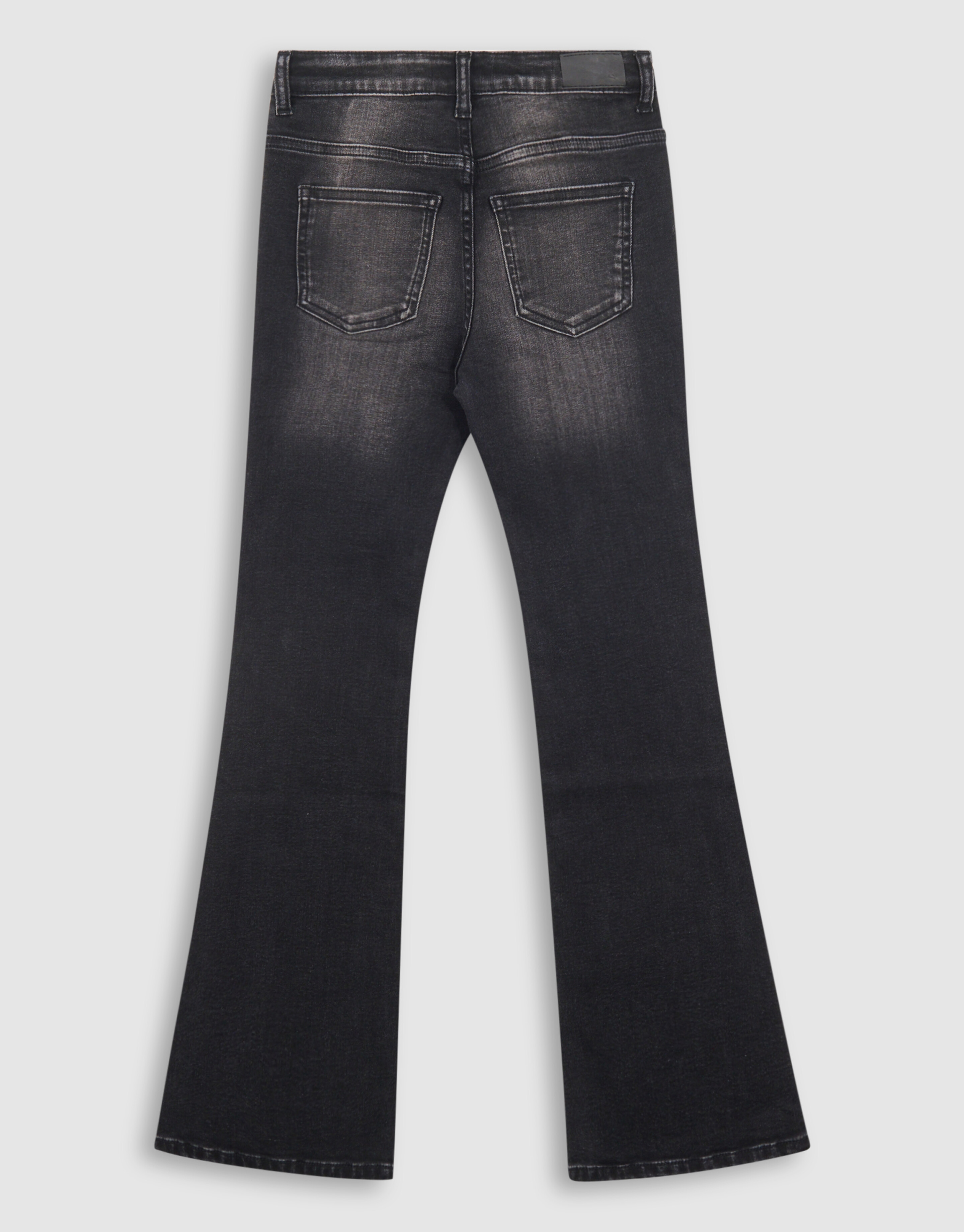Flared Denim Jeans Zwart SHOEBY GIRLS