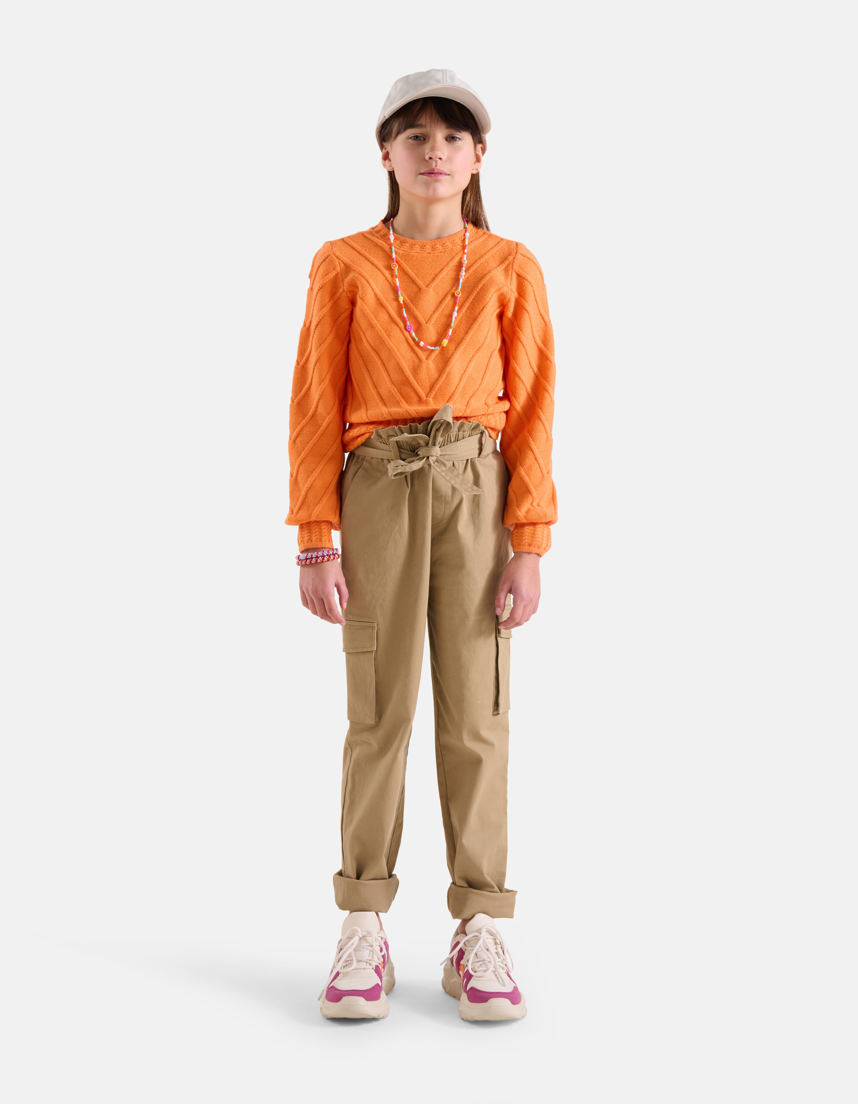 Cargohose Beige SHOEBY GIRLS