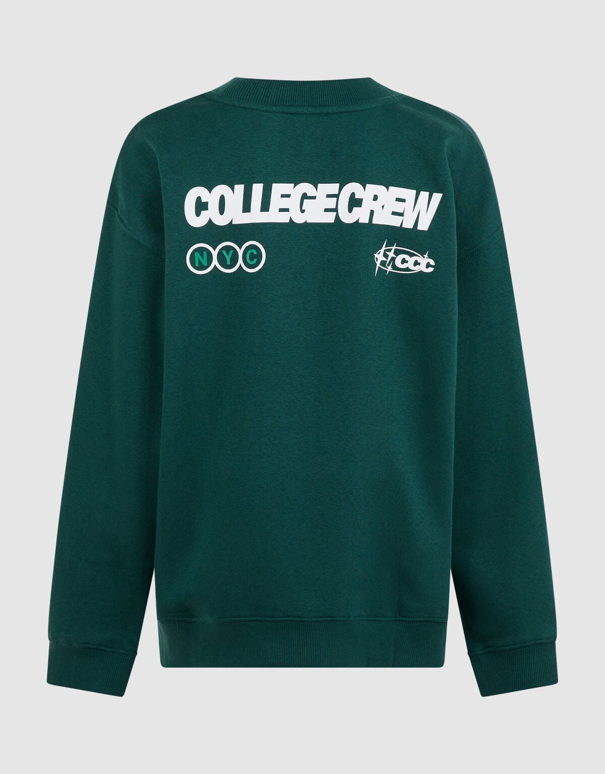 Oversized Fit Sweater Dunkelgr&uuml;n SHOEBY BOYS