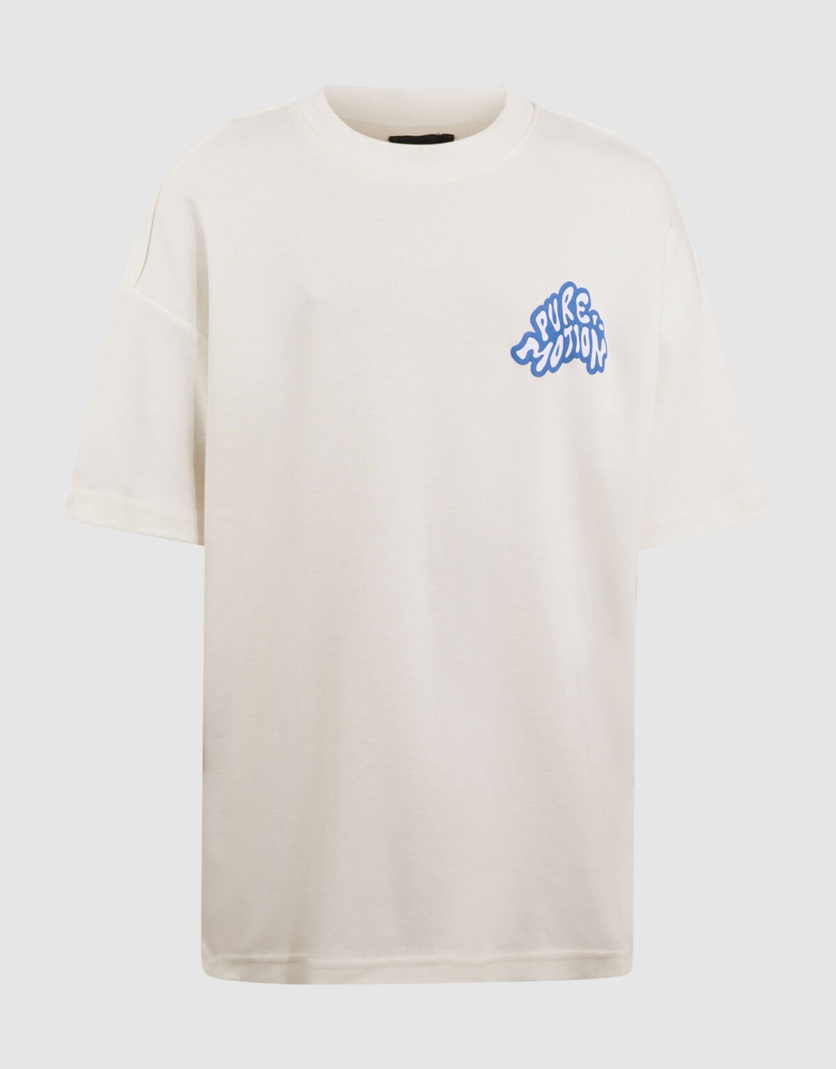 Motion Artwork T-Shirt Gebrochenes Wei&szlig; SHOEBY BOYS