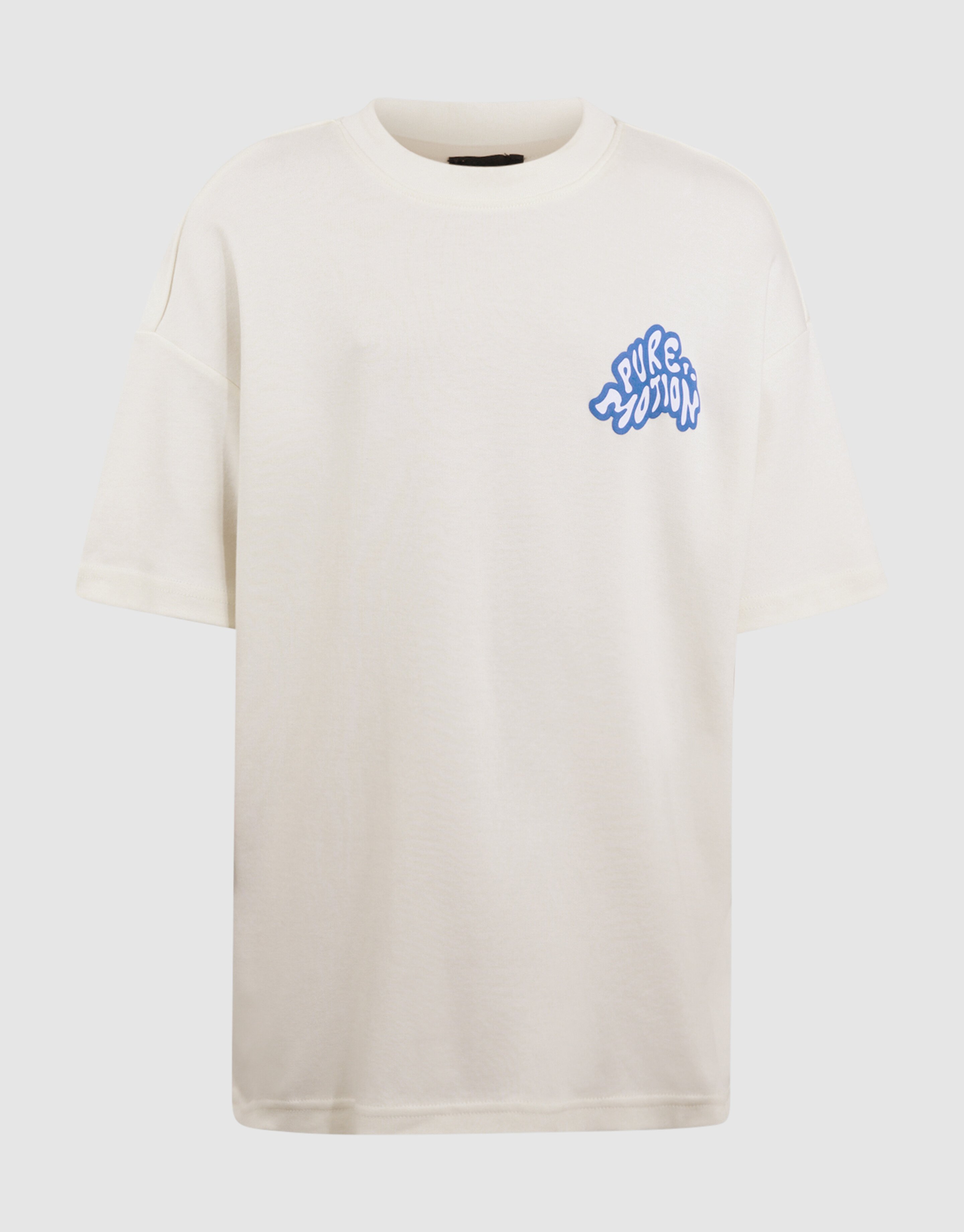 Motion Artwork T-Shirt Gebrochenes Wei&szlig; SHOEBY BOYS