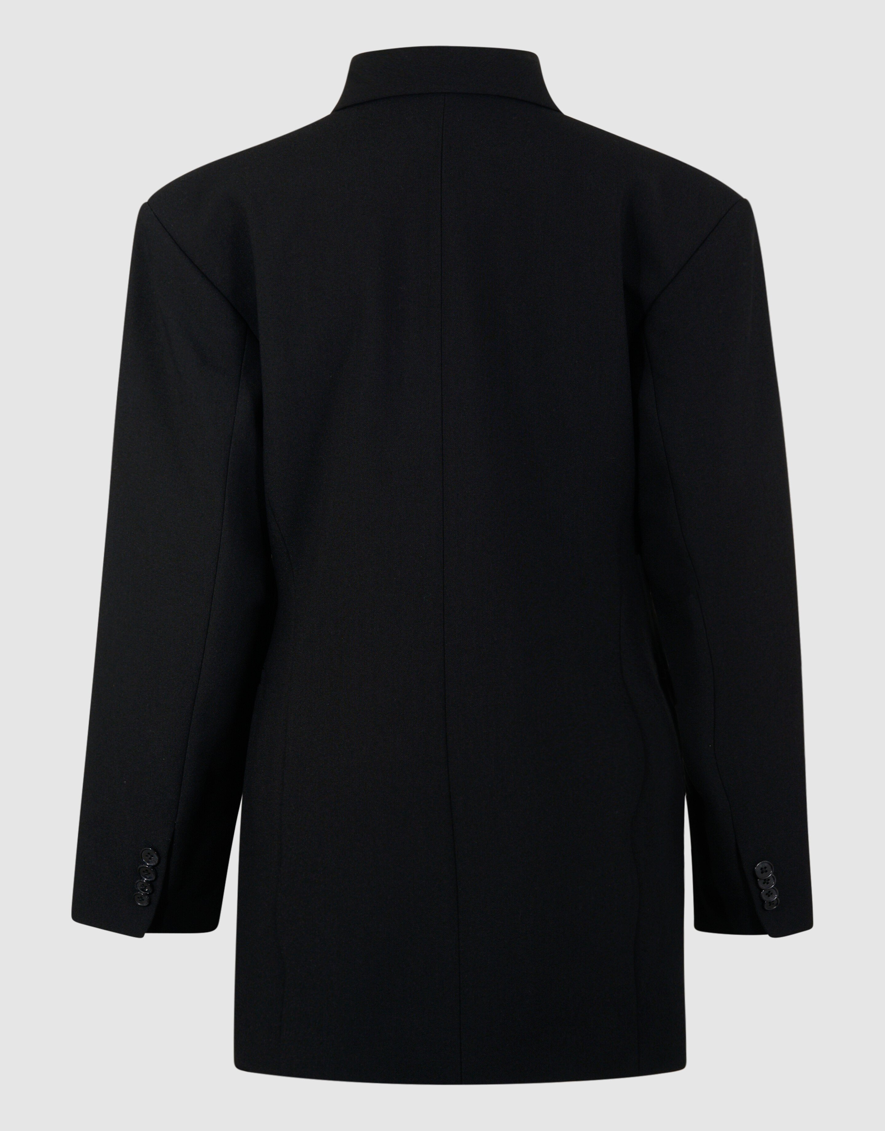 Oversized-Blazer-Kleid mit Krawatte, schwarz SHOEBY WOMEN