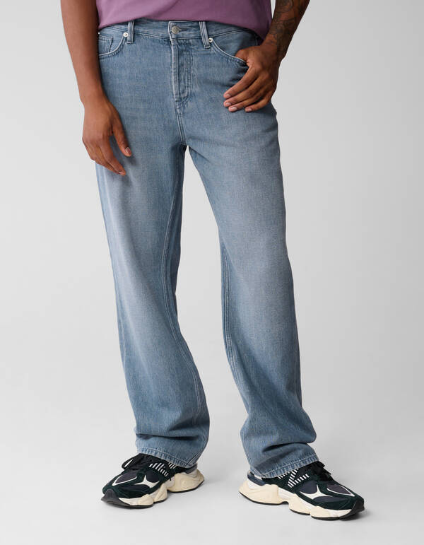 Relaxed Fit Jeans Blau/Grau SHOEBY MEN