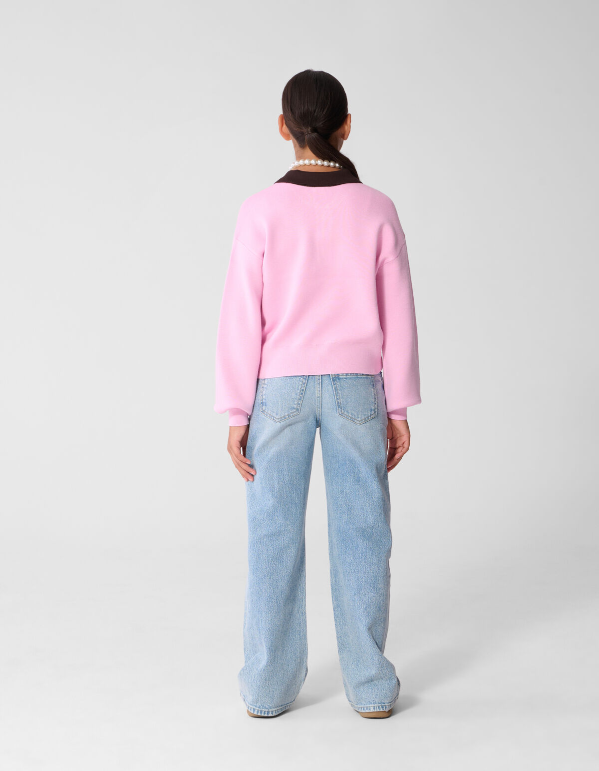 Create Strickpolo Rosa/Braun SHOEBY GIRLS