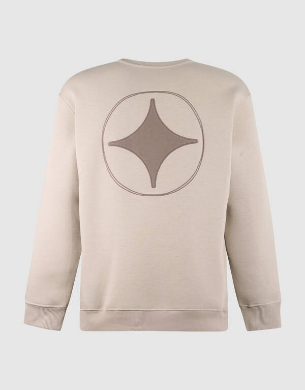 Rib Spark Sweater Hellbraun SHOEBY MEN