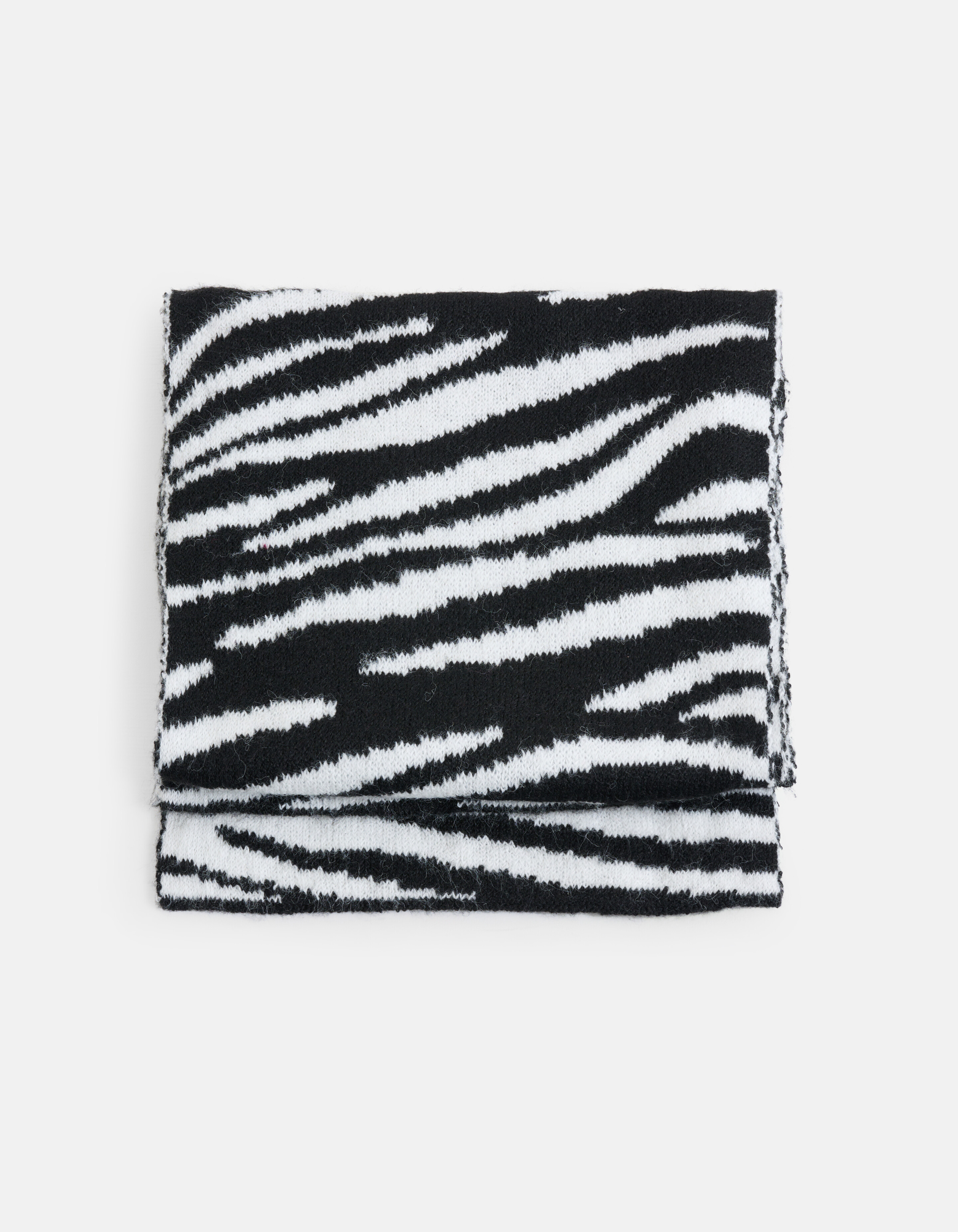 Zebradruck Schal Schwarz/Weiß SHOEBY ACCESSOIRES