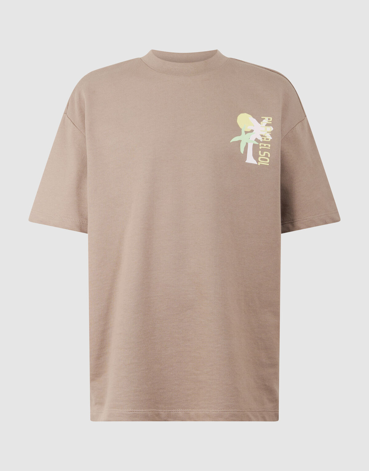 Playa Relaxed T-Shirt Taupe SHOEBY BOYS