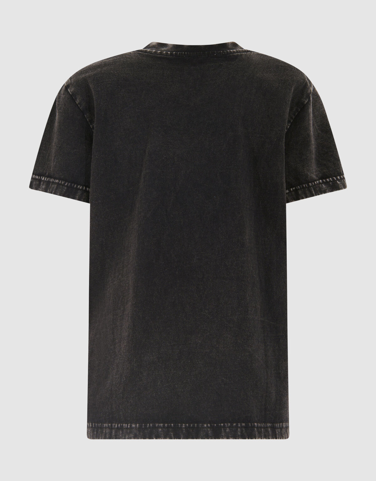 Gewaschenes Herz-T-Shirt Dunkelgrau SHOEBY GIRLS