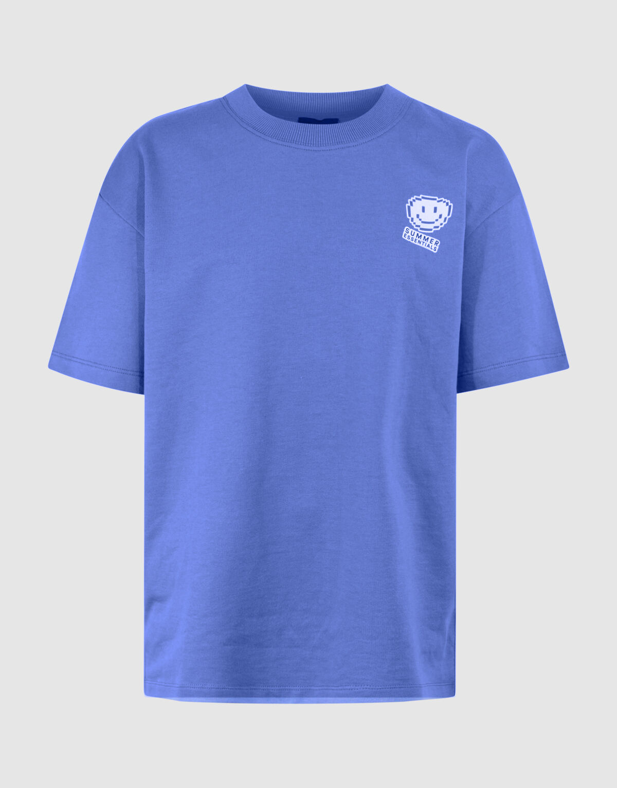 Smiley Kunstwerk T-shirt Blau SHOEBY BOYS